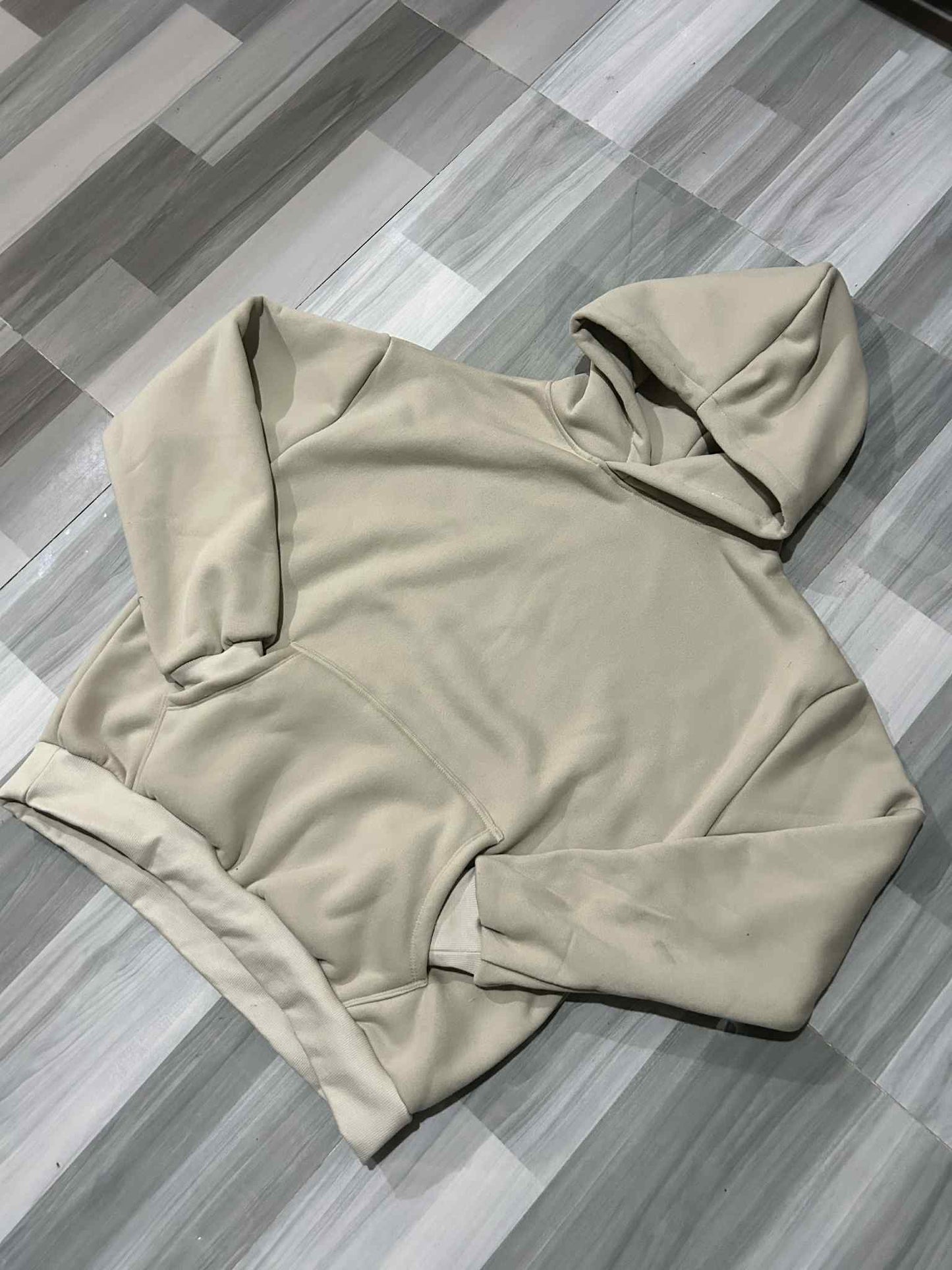 CRLLZ "ICY FIT" Heavyweight Classic Plain Hoodie