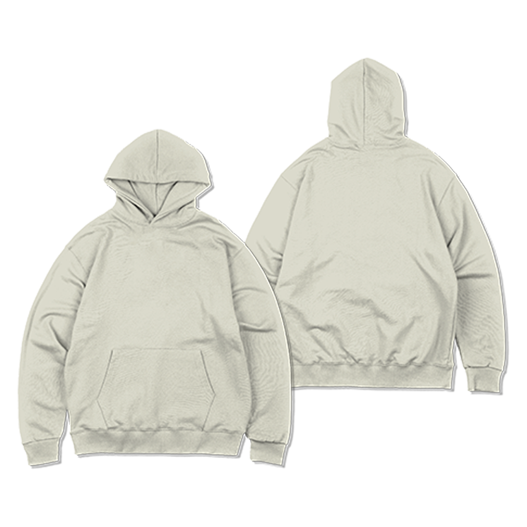 CRLLZ "ICY FIT" Heavyweight Classic Plain Hoodie