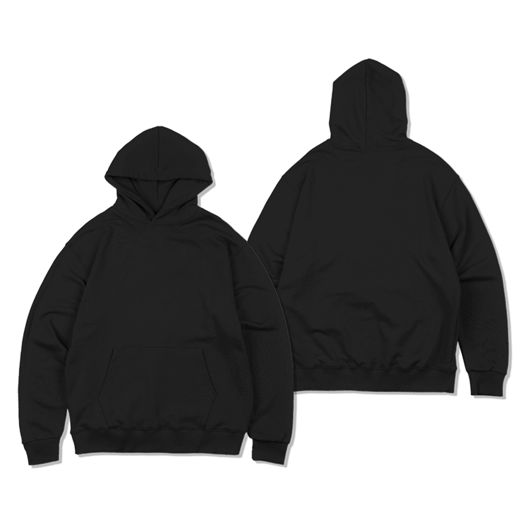 CRLLZ "ICY FIT" Heavyweight Classic Plain Hoodie