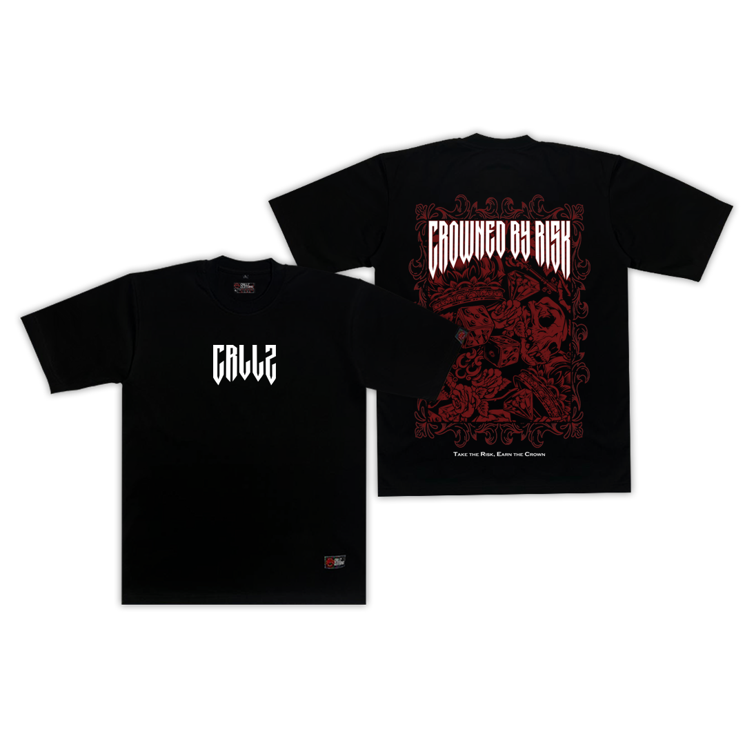 CRLLZ "Crowned by Risk" Graphic Tees