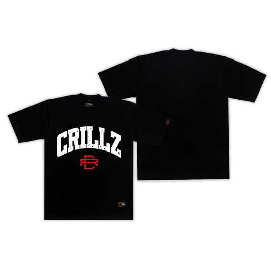 CRLLZ "Athletic" Graphic Tees in Black