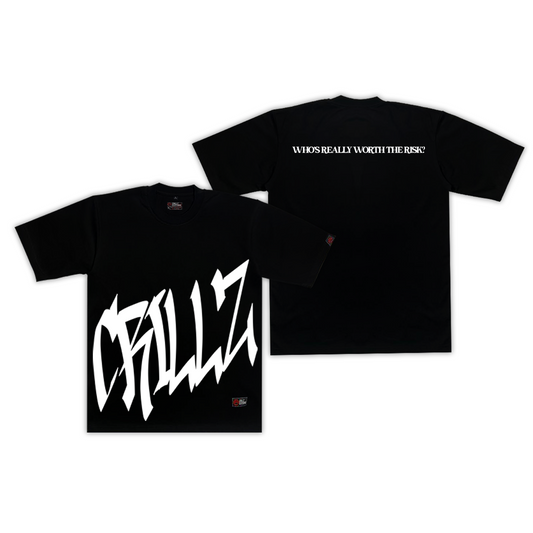 CRLLZ Graffiti "Who's really worth the Risk?" Graphic Tees