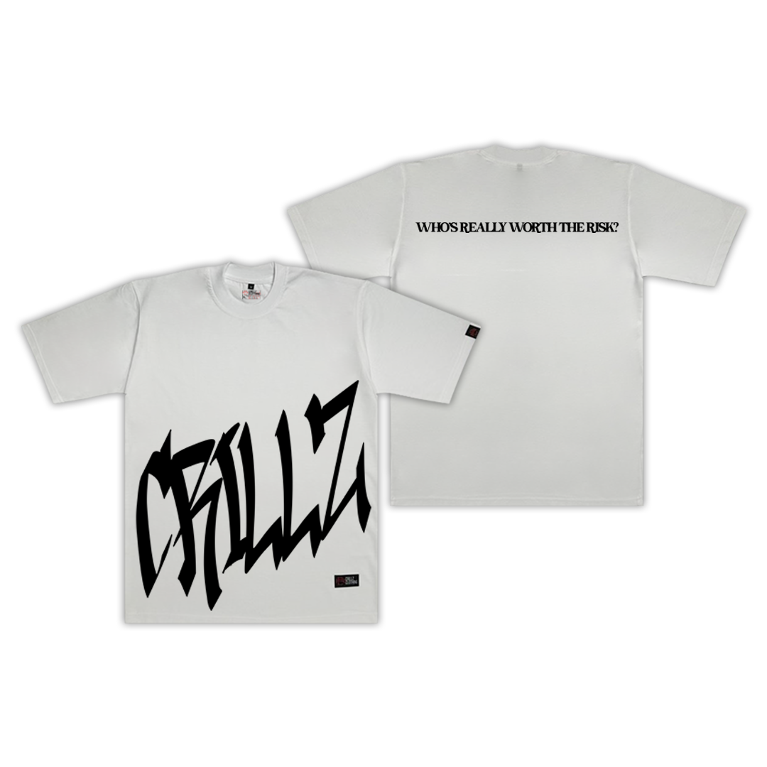 CRLLZ Graffiti "Who's really worth the Risk?" Graphic Tees